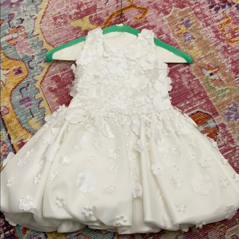 Joan calabrese for mon Cheri flower girl dress